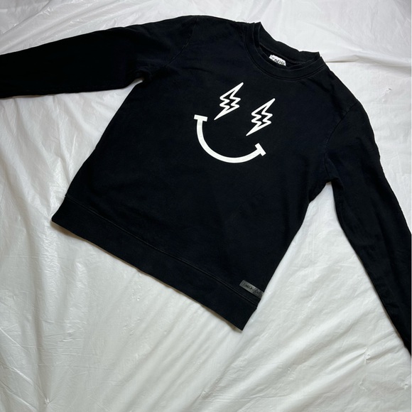 J Balvin Vibras by JBalvin x GEF’ black long sleeve sweatshirt sz S unisex - Picture 8 of 17